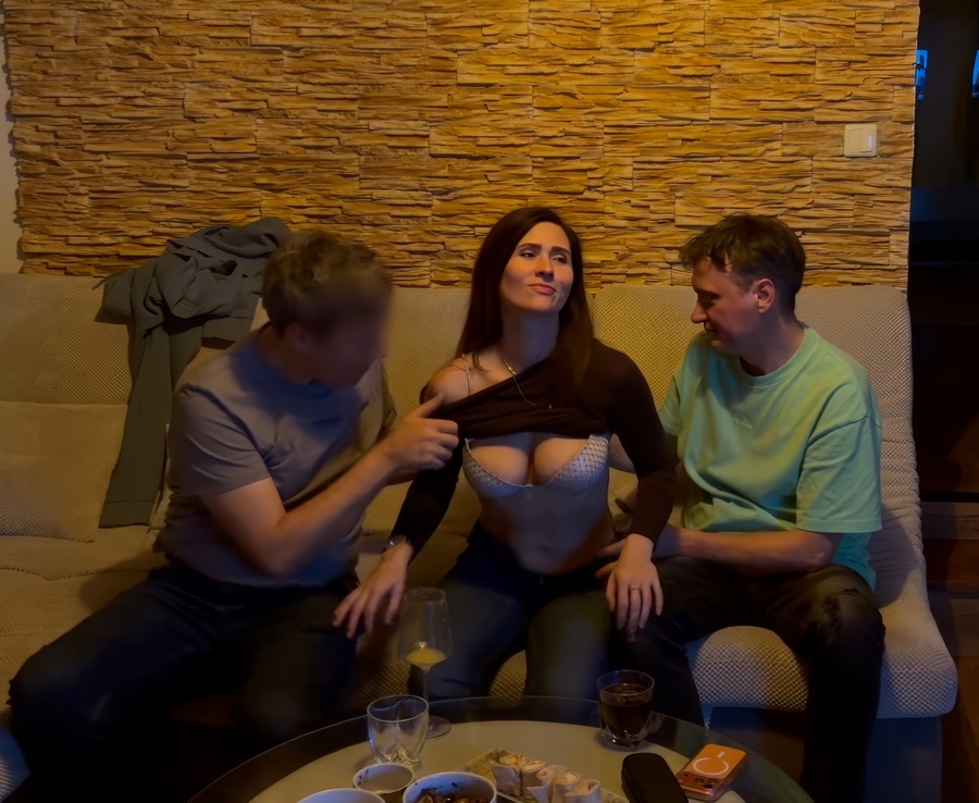 Mintaxxx69 Cuckold Wife Fucks Guy With a Small Dick Cum In Mouth 2 Times